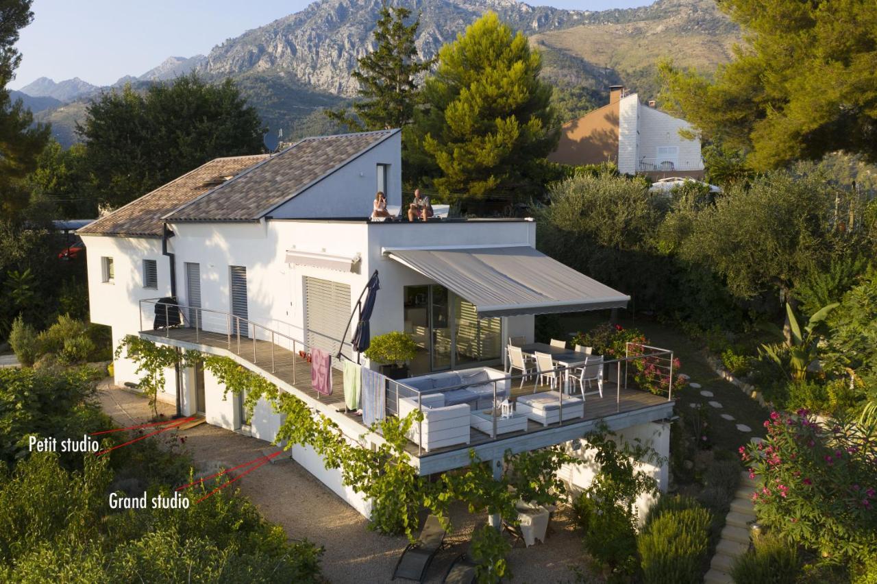 Apartmán 456 Chemin De La Pinede Menton Exteriér fotografie