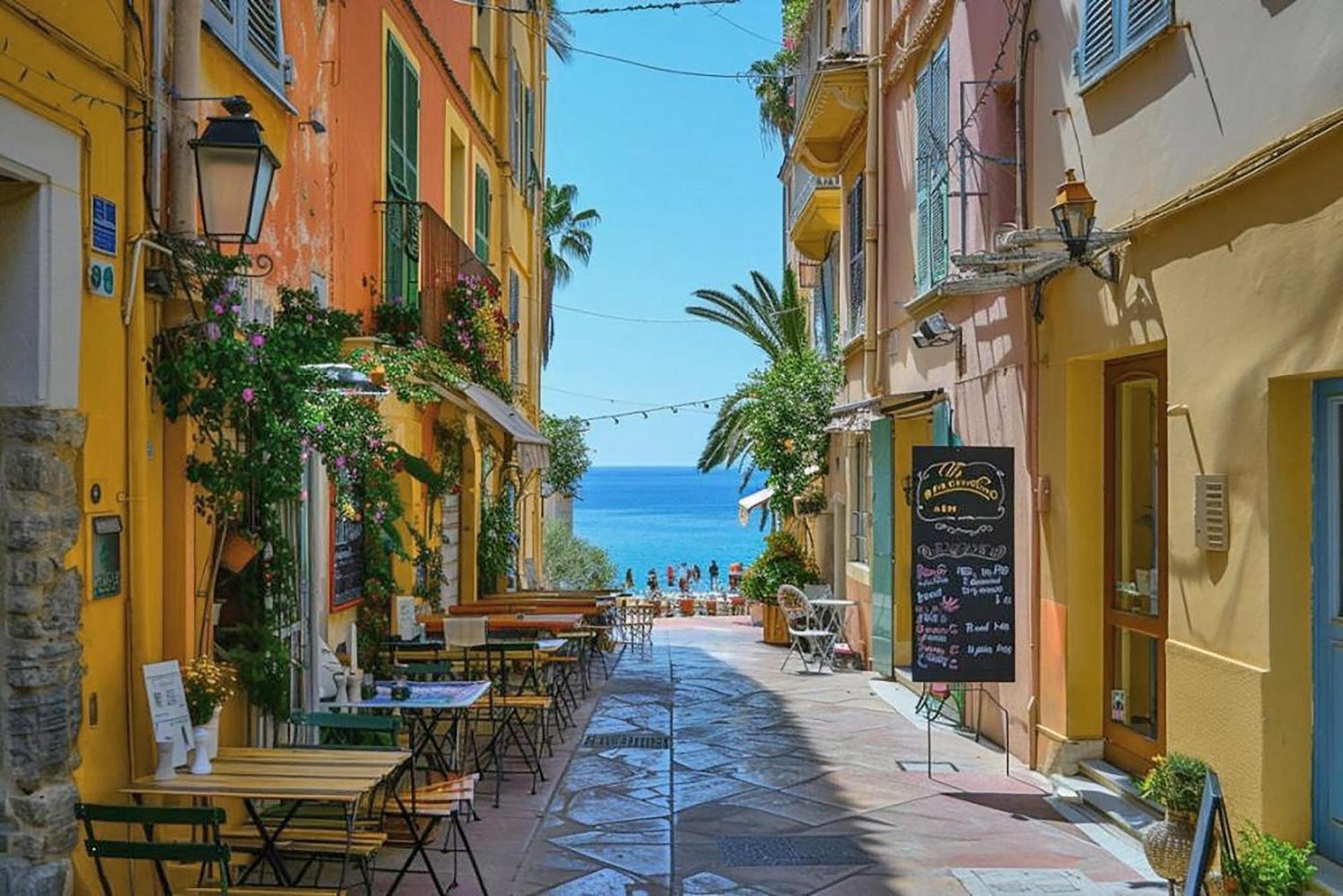 Apartmán 456 Chemin De La Pinede Menton Exteriér fotografie